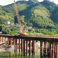 钢便桥厂家-「沧顺路桥」贝雷桥/贝雷片行业制造@湖北武汉