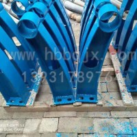广东护栏立柱订做厂家_河北泊泉_定做铸钢护栏支架