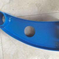 贵州桥梁护栏支架订制厂家-泊头明志铸造厂订做桥梁防撞护栏支架