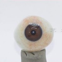 黑龙江高分子义眼材质有哪些~艺水碧天公司订做超薄型义眼片
