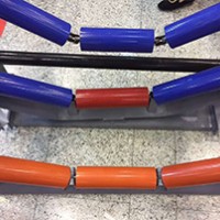 山西缓冲托辊生产公司/河北跃兴输送机械厂家供应托辊