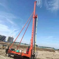 河北长螺旋桩机-鼎峰工程机械制造23米长螺旋钻机