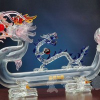 广西手工工艺酒瓶加工公司_宏艺玻璃制品厂价订购空心造型酒瓶