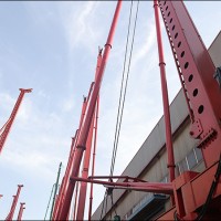 新疆长螺旋桩机/鼎峰工程机械定做长螺旋桩机